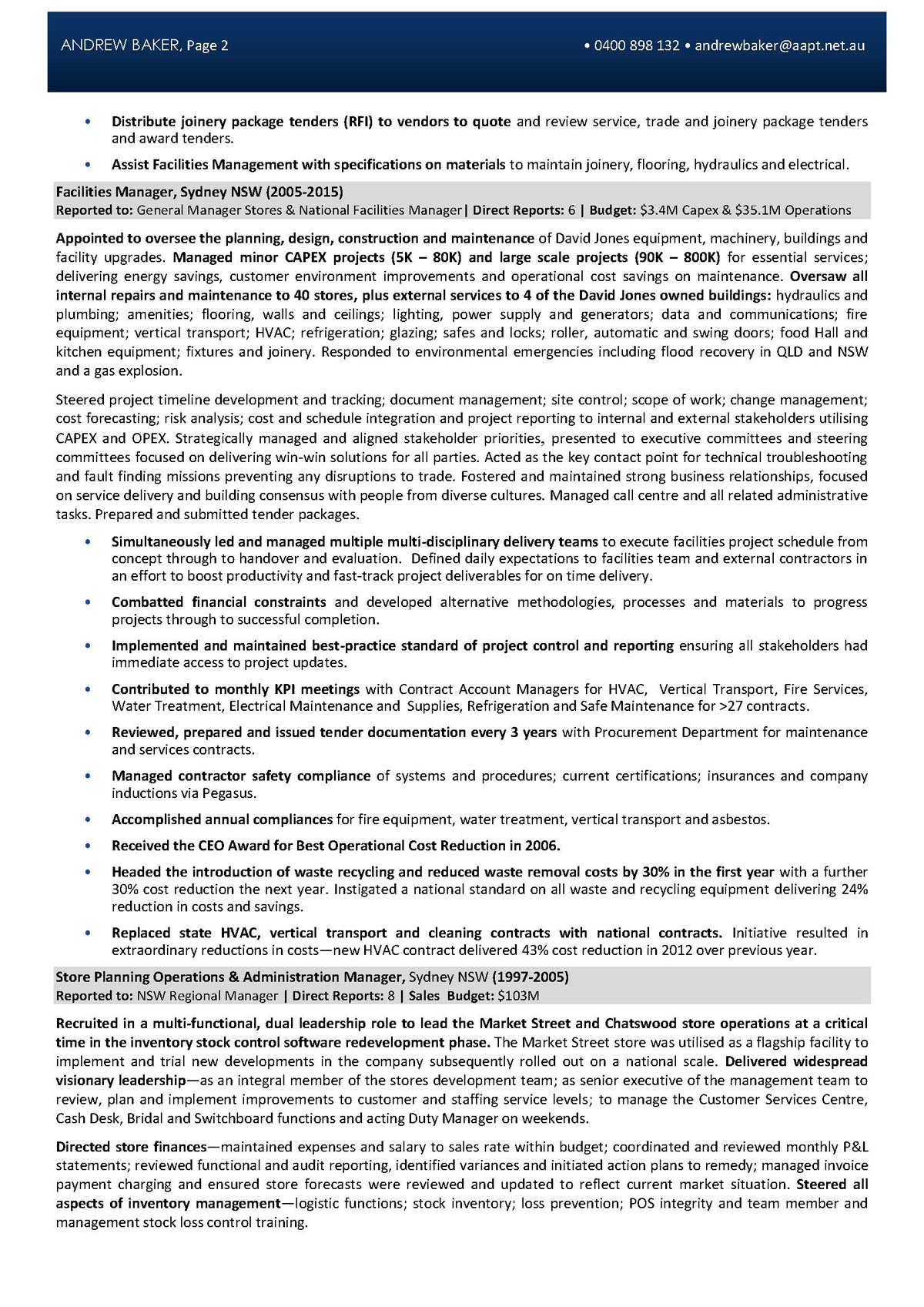 purchase manager resume samples